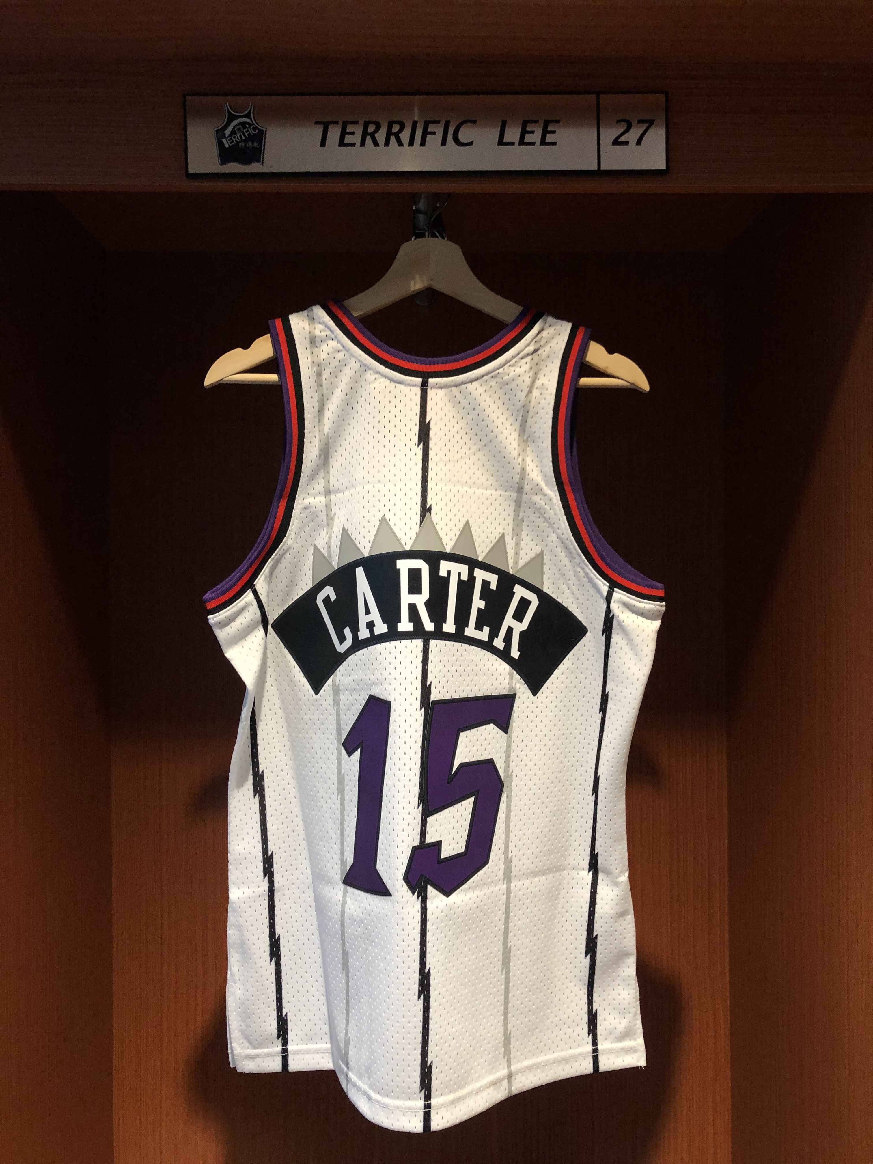 NBA球衣 Vince Carter 多倫多暴龍白 98-99 M&N Swingman G2 球迷版 熱轉印 全新