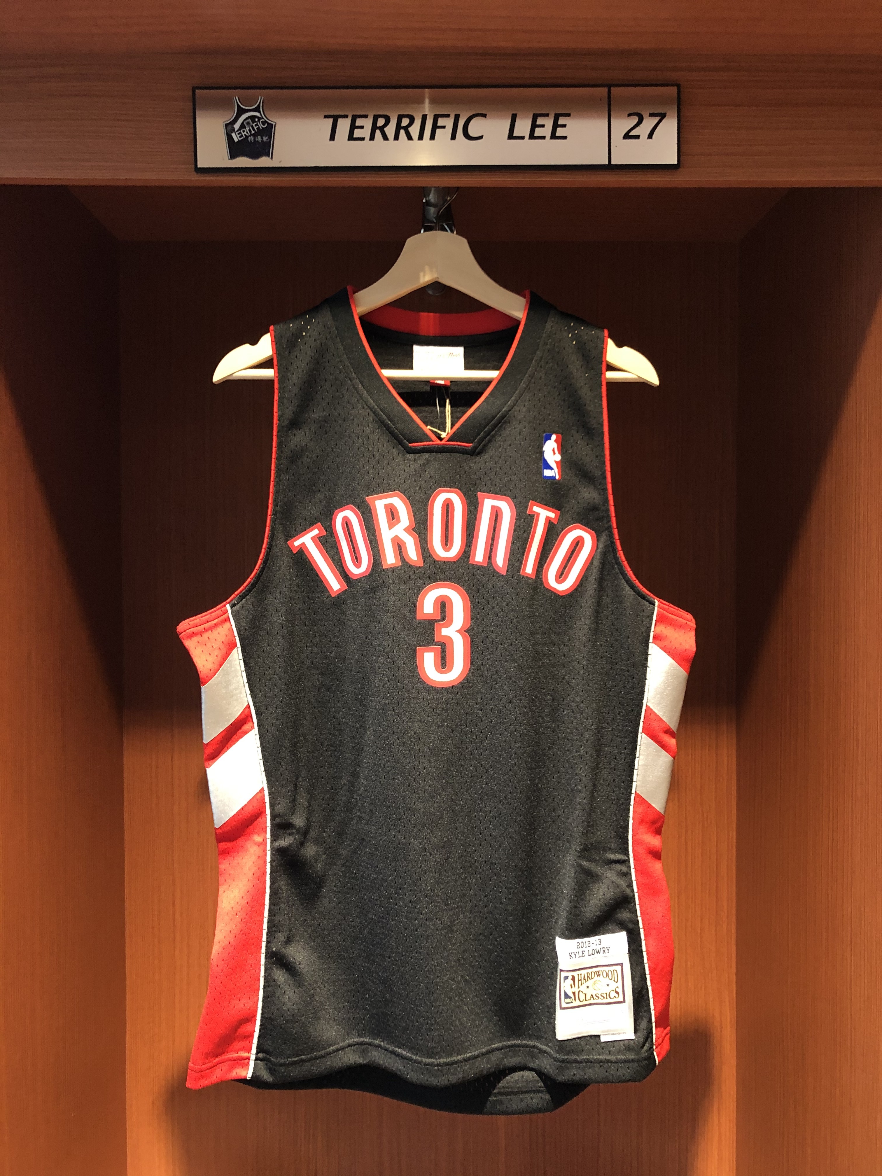 NBA球衣 Kyle Lowry 多倫多暴龍黑 12-13 M&N Swingman G2 球迷版 熱轉印 全新