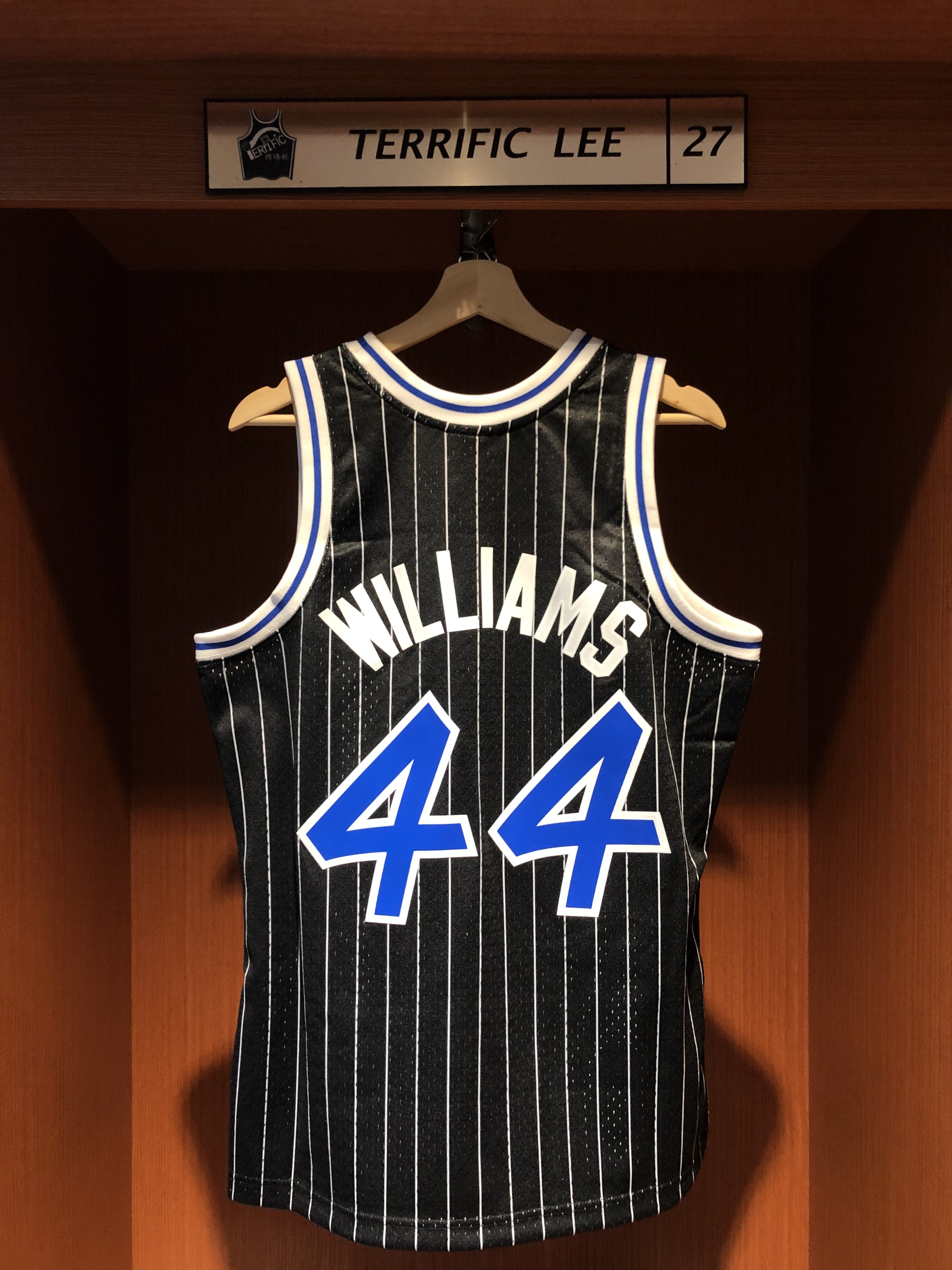 NBA球衣 Jason Williams 奧蘭多魔術黑條紋 09-10 M&N Swingman G2 球迷版 熱轉印 全新