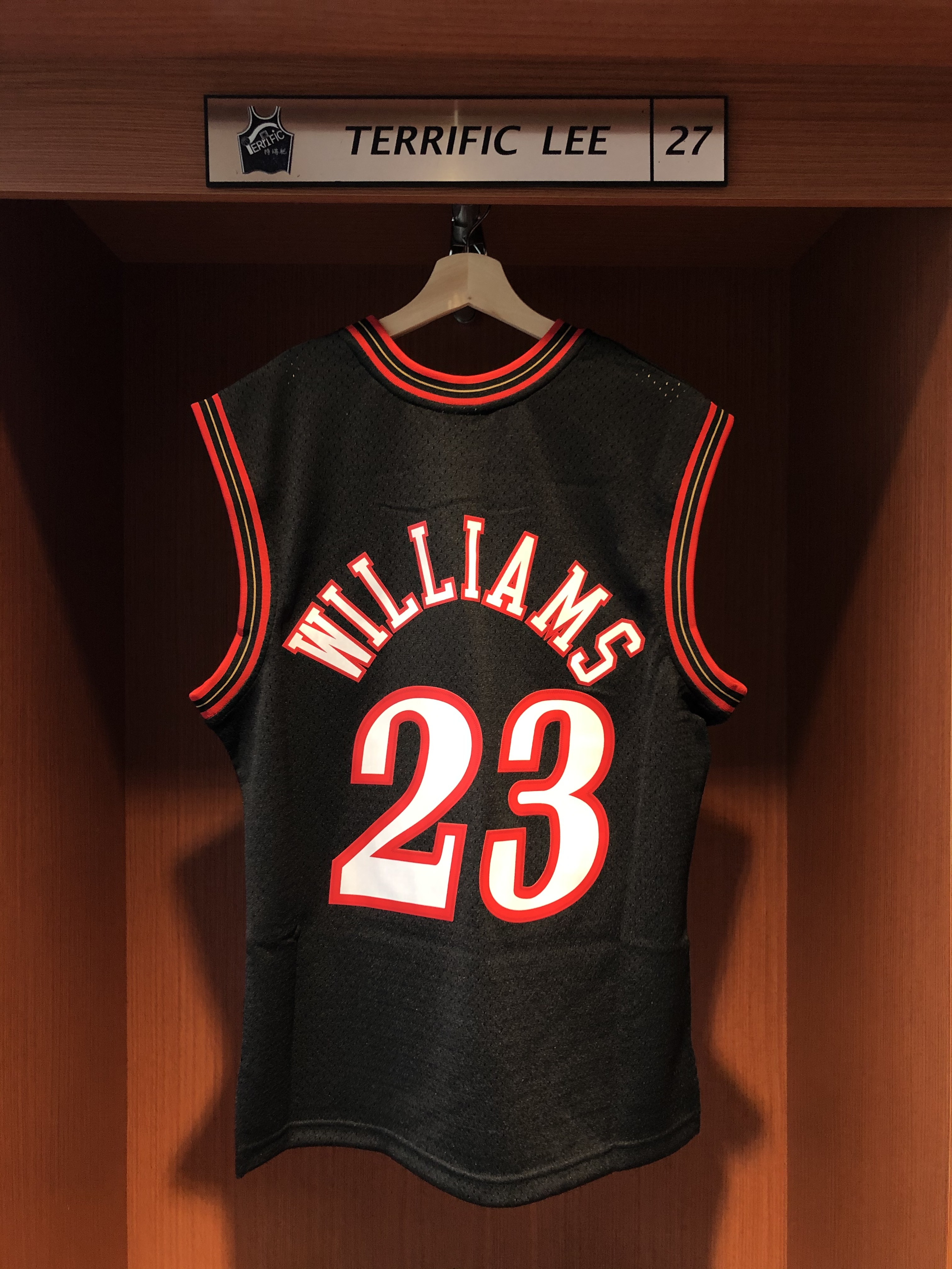 NBA球衣 Lou Williams 費城七六人黑流星 05-06 M&N Swingman G2 球迷版 熱轉印 全新