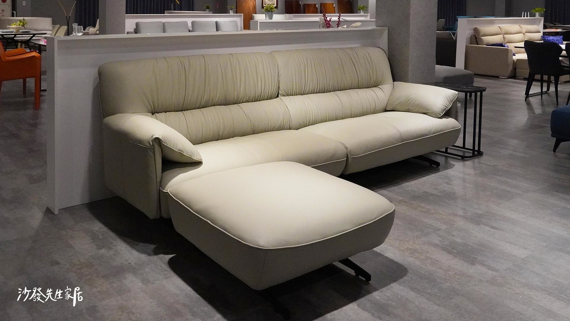 安東尼沙發以外國進口NAPPA小牛皮所製