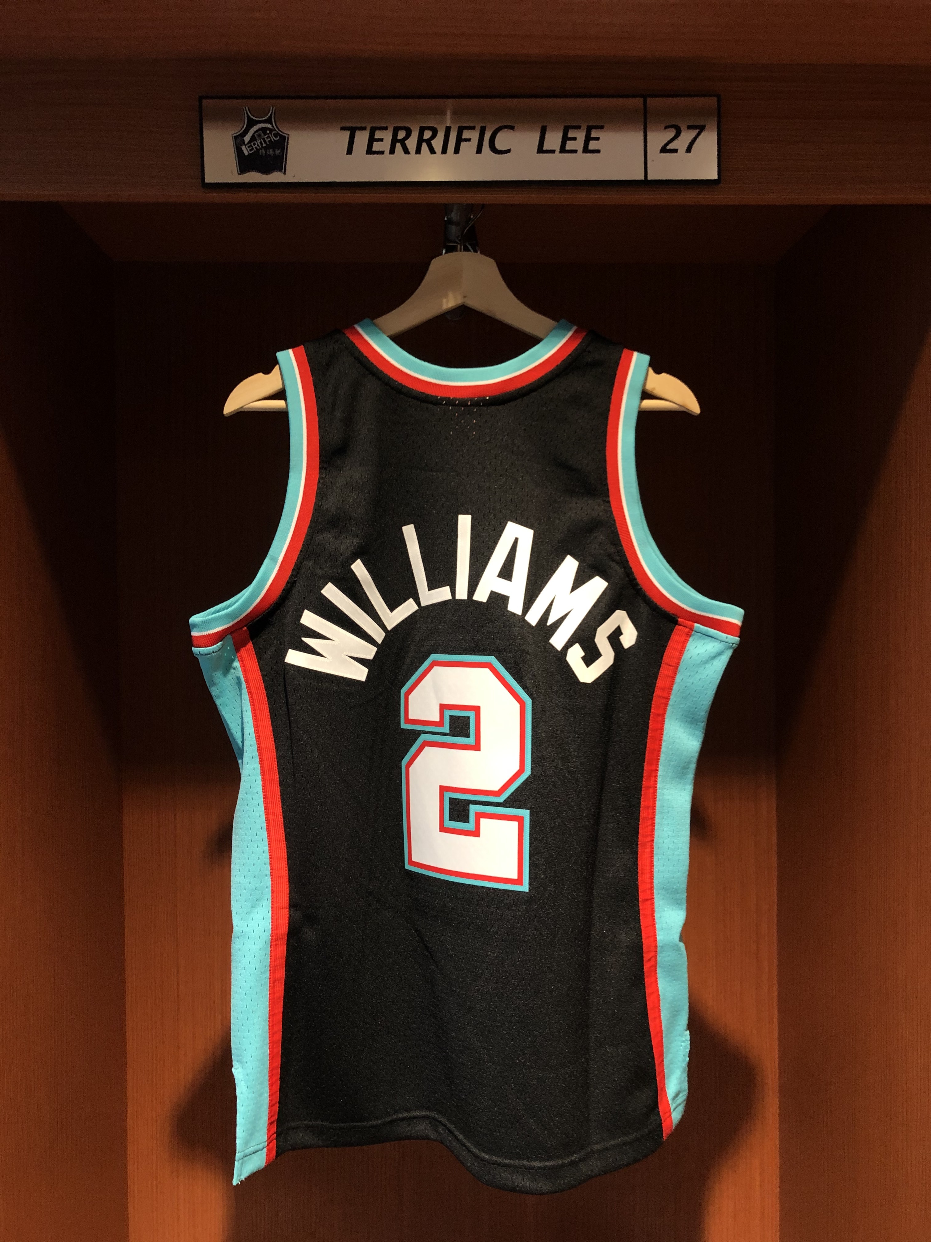 NBA球衣 Jason Williams 曼非斯灰熊黑 01-02 M&N Swingman G2 球迷版 熱轉印 全新