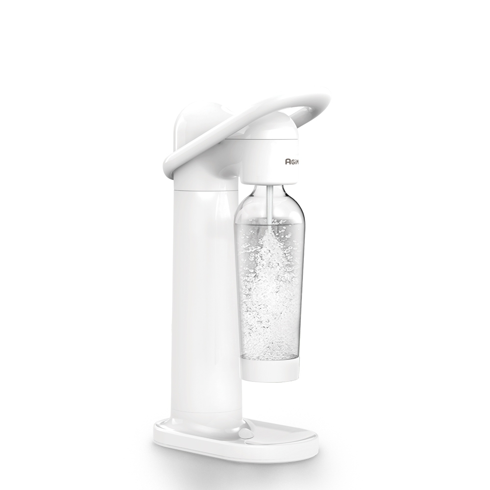 福利品出清【AGiM法國阿基姆】輕盈氣泡水機(搭配CO2氣瓶1支)