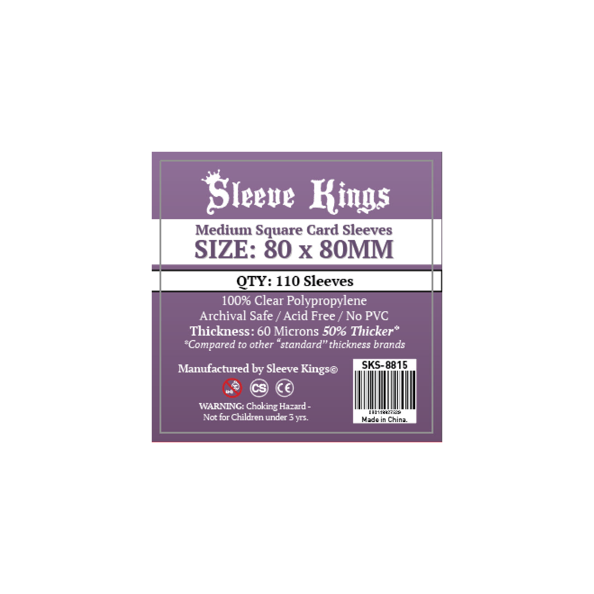 Sleeve Kings 牌套 (41x63mm) 110張/包