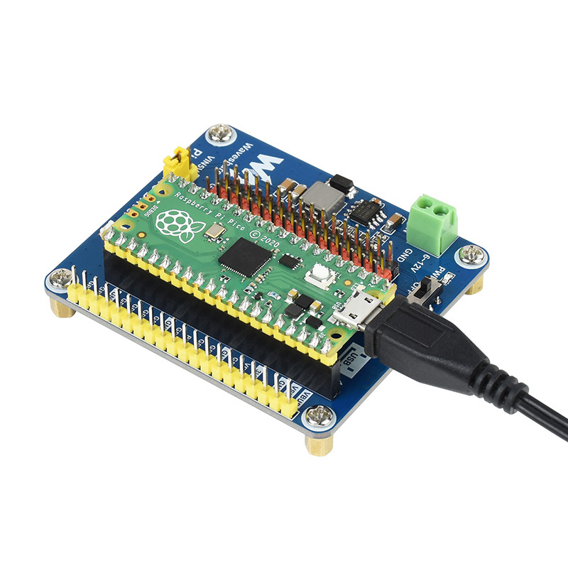 樹莓派 Pico馬達驅動板 (適用機器手臂/六足機器人)