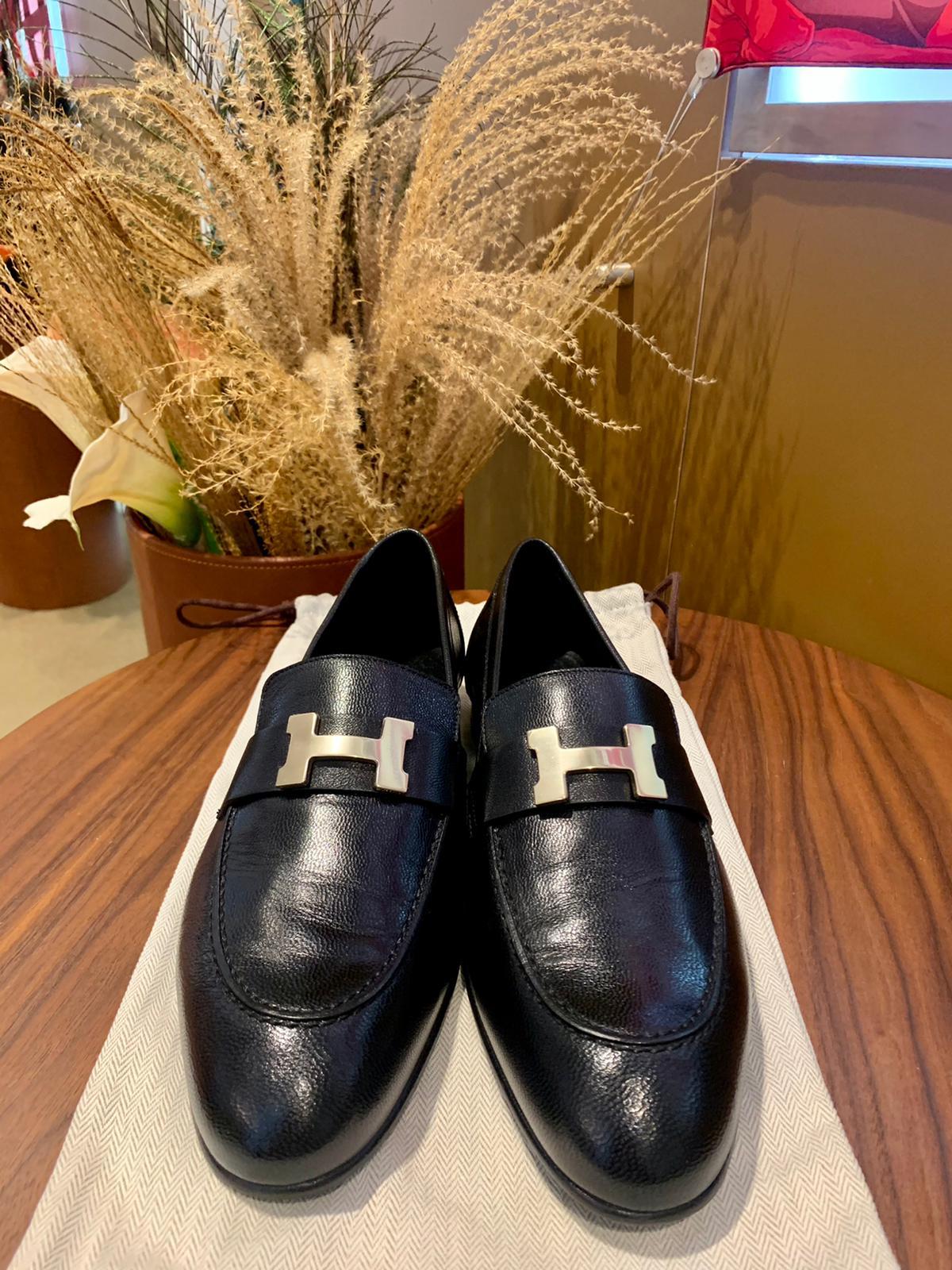 Paris loafer 89 noir CC (可預訂鞋碼)