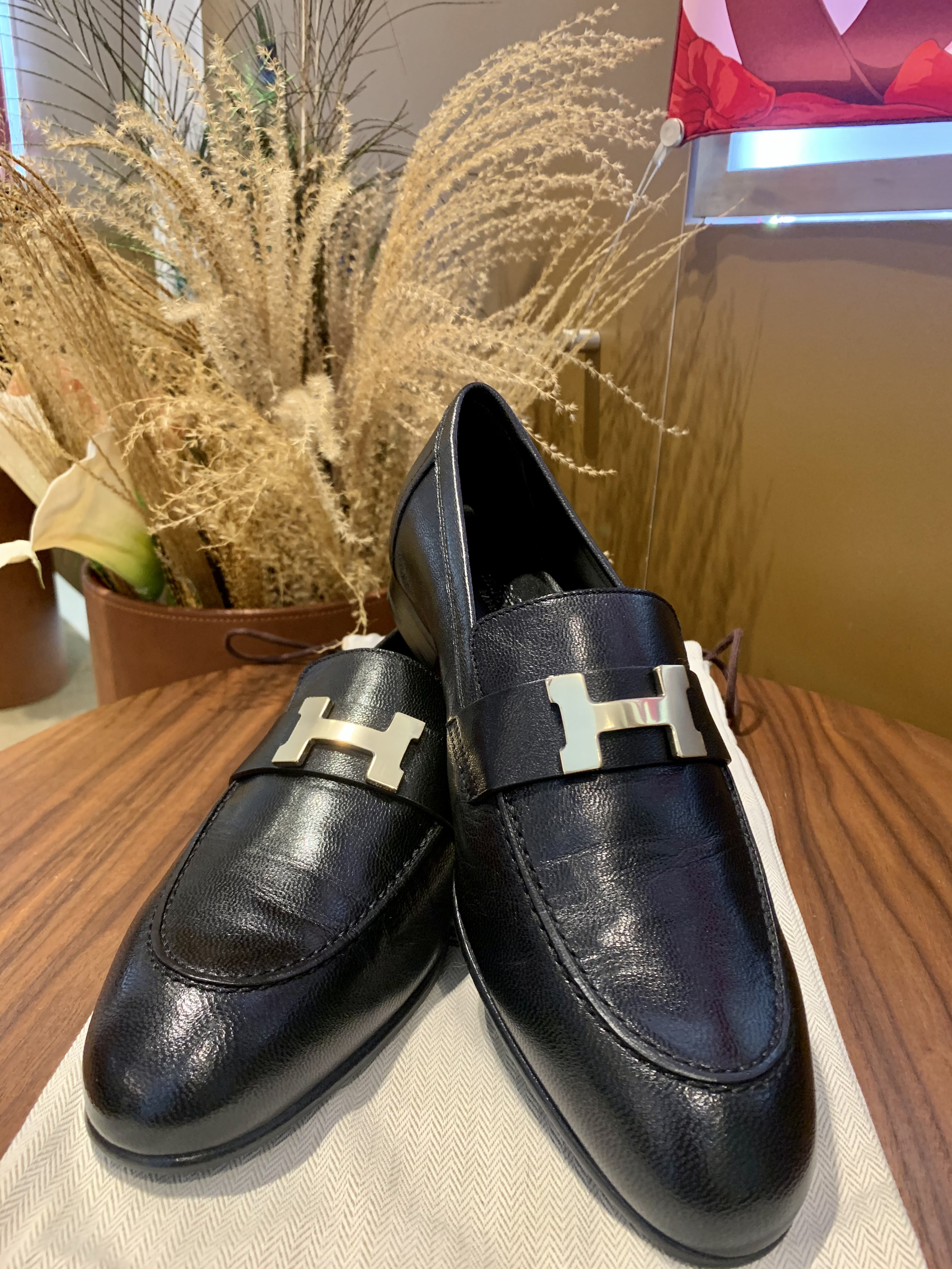 Paris loafer 89 noir CC (可預訂鞋碼)