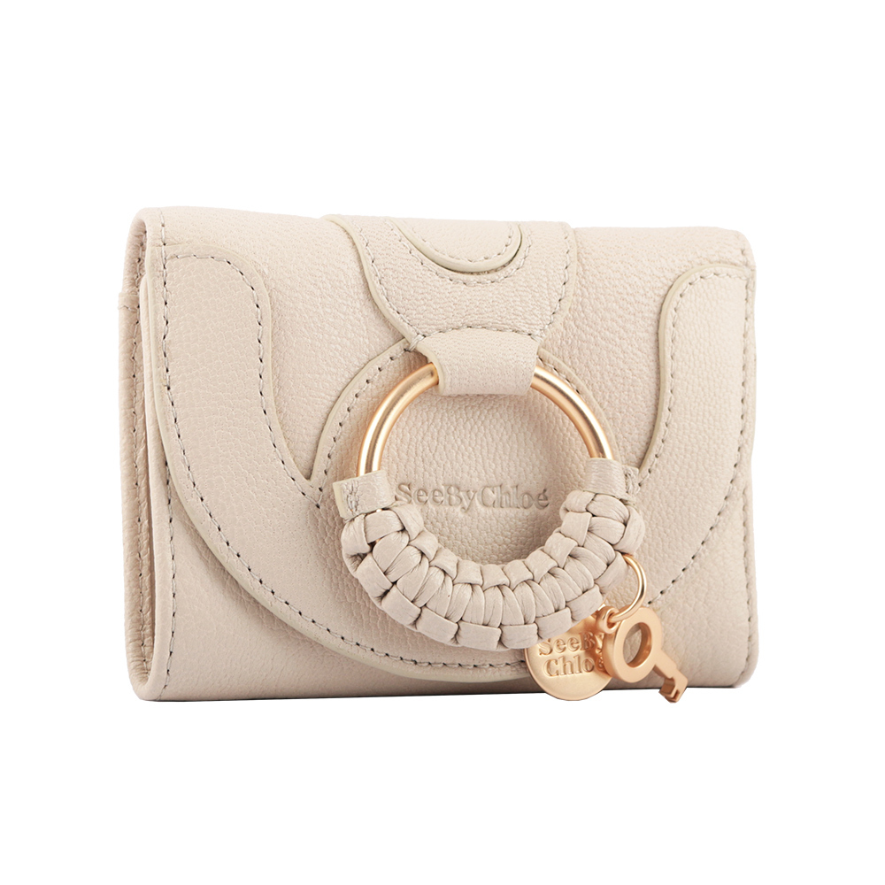 【See by Chloé】HANA系列三折零錢袋短夾