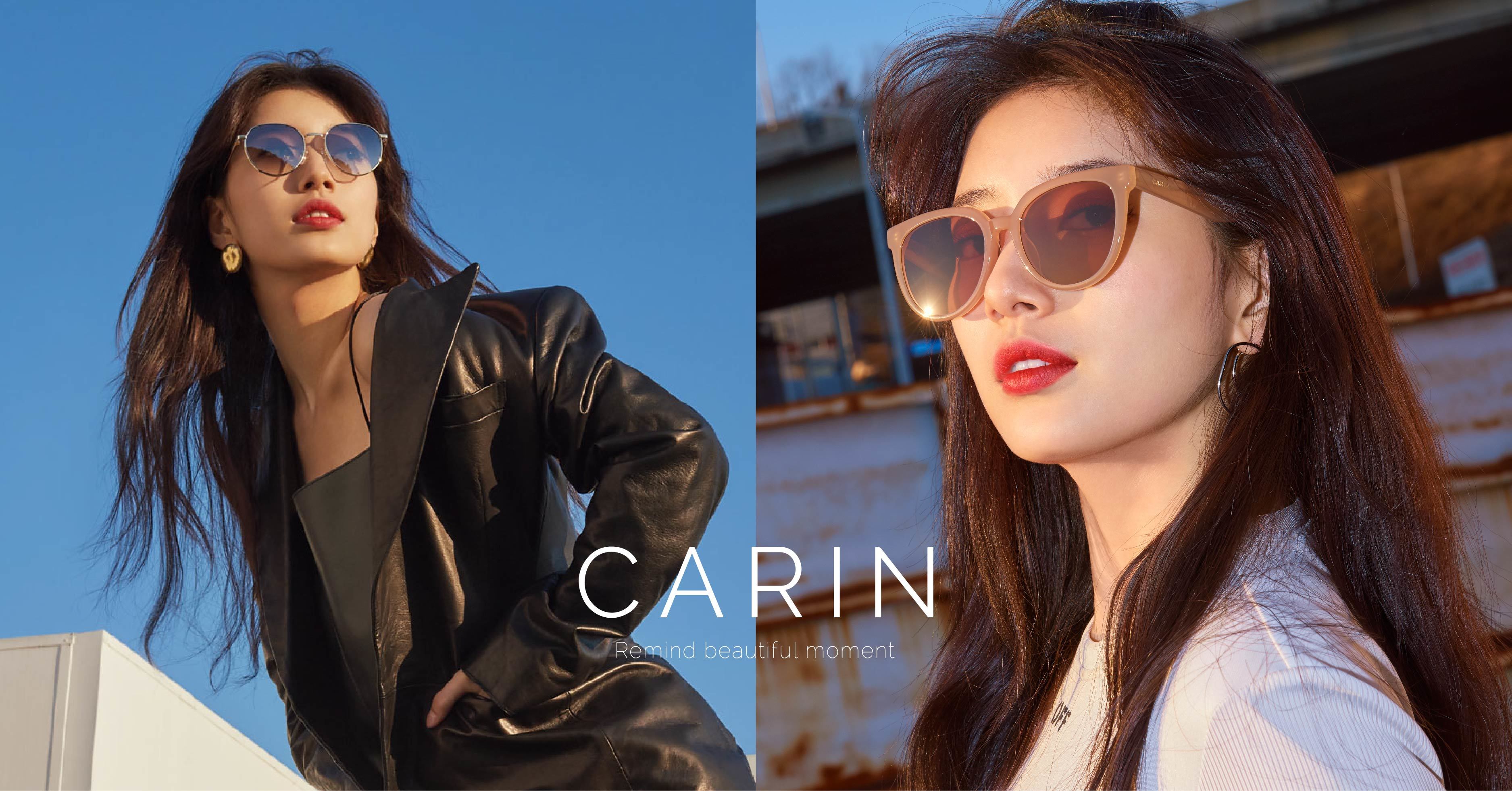 秀智代言 Carin墨鏡系列