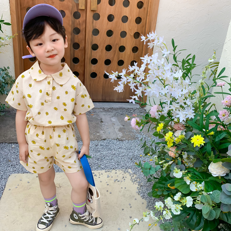 小雛菊圓領套裝