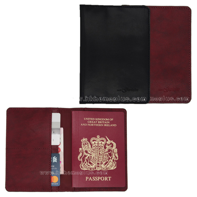 Wesley: 真皮護照套  #11965