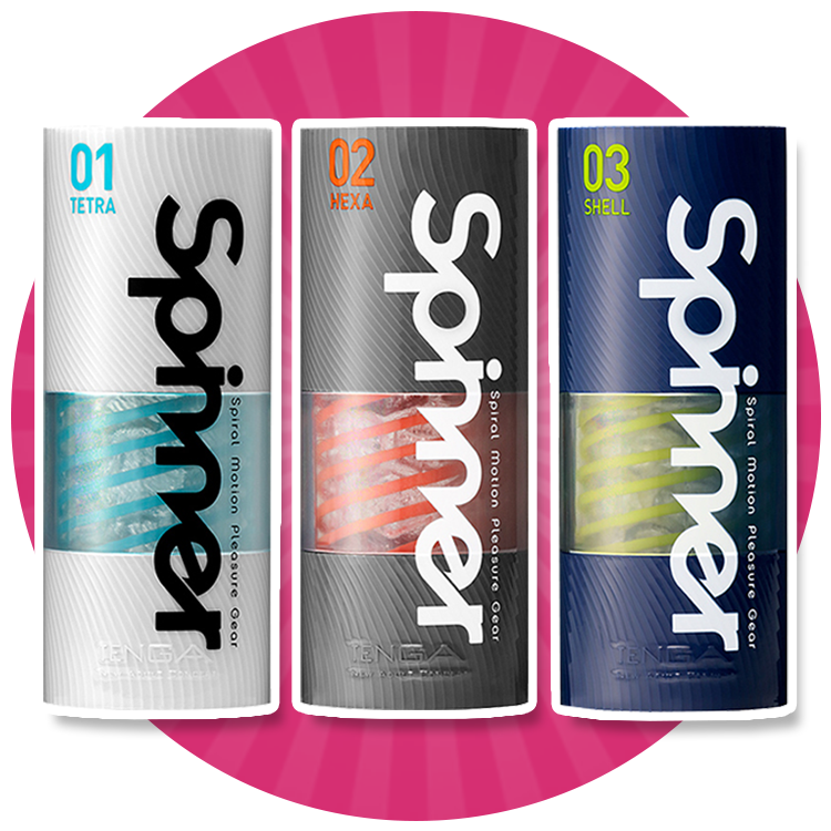 日本Tenga飛機杯,spinner自體旋轉飛機杯,產品圖