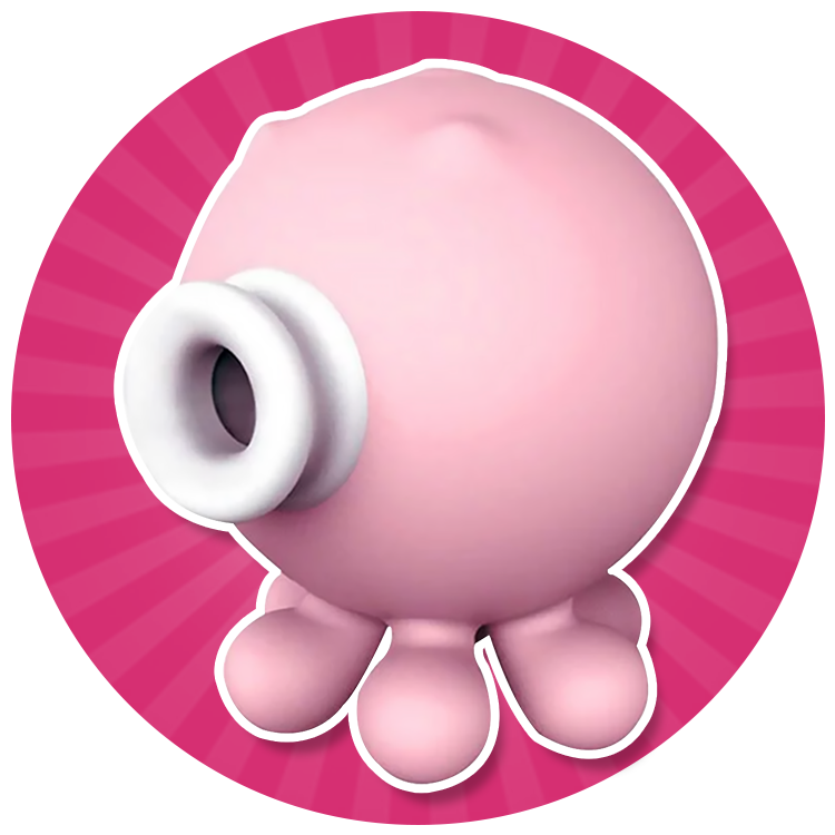 小章魚吸吮器產品圖，引爆女性陰蒂高潮，潮吹神器