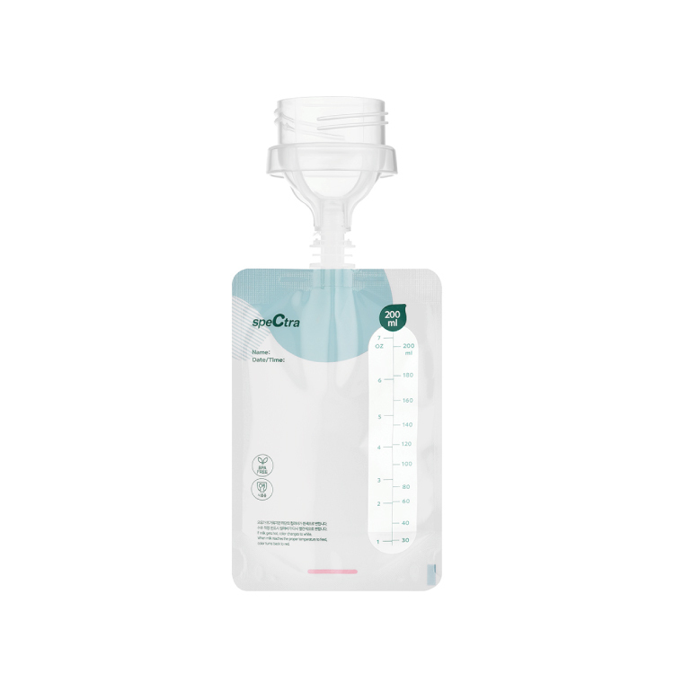 Spectra｜Pump Directly Storage Milk Bag With Connector｜1