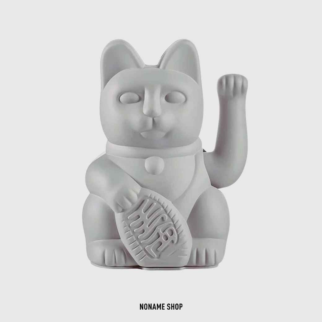 DONKEY Lucky Cat 招手 招財貓 幸運貓 灰