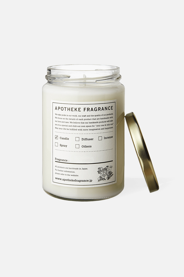 APOTHEKE FRAGRANCE 玻璃罐裝蠟燭