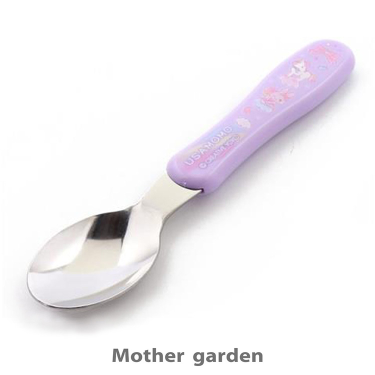 Usamomo萌兔桃桃-餐具 湯匙 萌兔桃桃