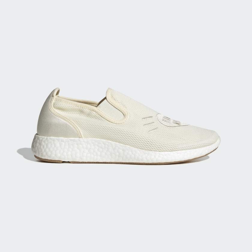 【adidas X HUMAN MADE "SLIPON PURE" 奶油白聯名鞋款】