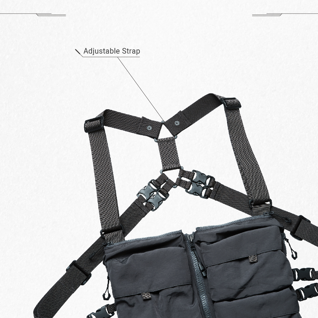VP-01” Utility G-Mask Bag - Concrete