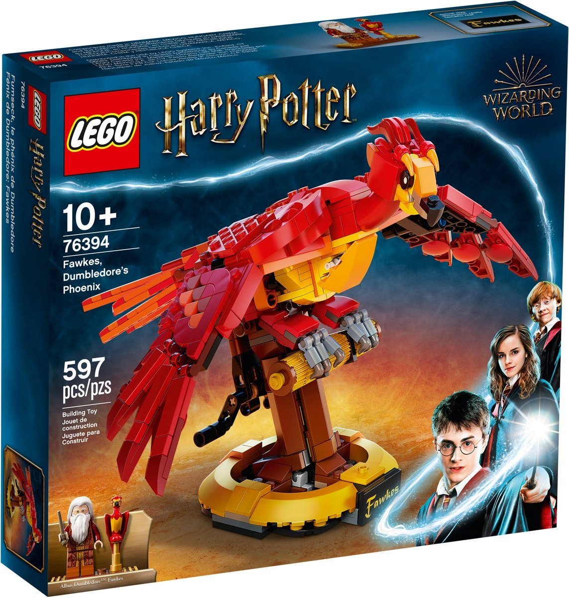 LEGO 76394 Fawkes, Dumbledore's Phoenix