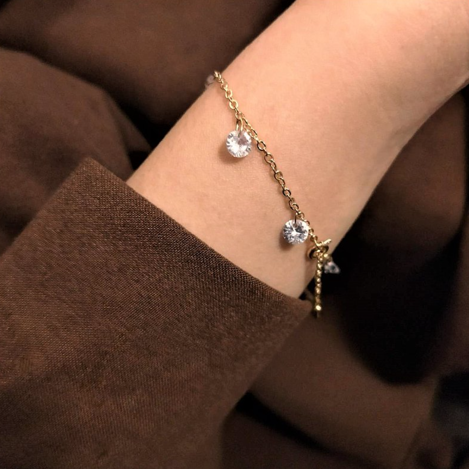 │輕奢│維納斯 • 裸肌感 • 手鍊 • 14K注金 • 14kgf