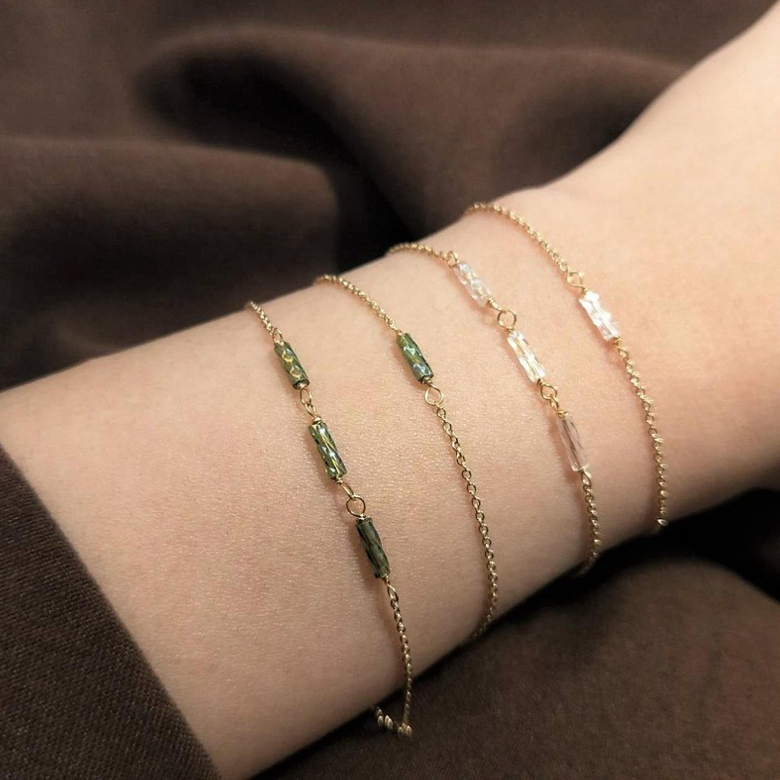 │輕奢│法式復古螺紋 • 手鍊 • 14K注金 • 14kgf