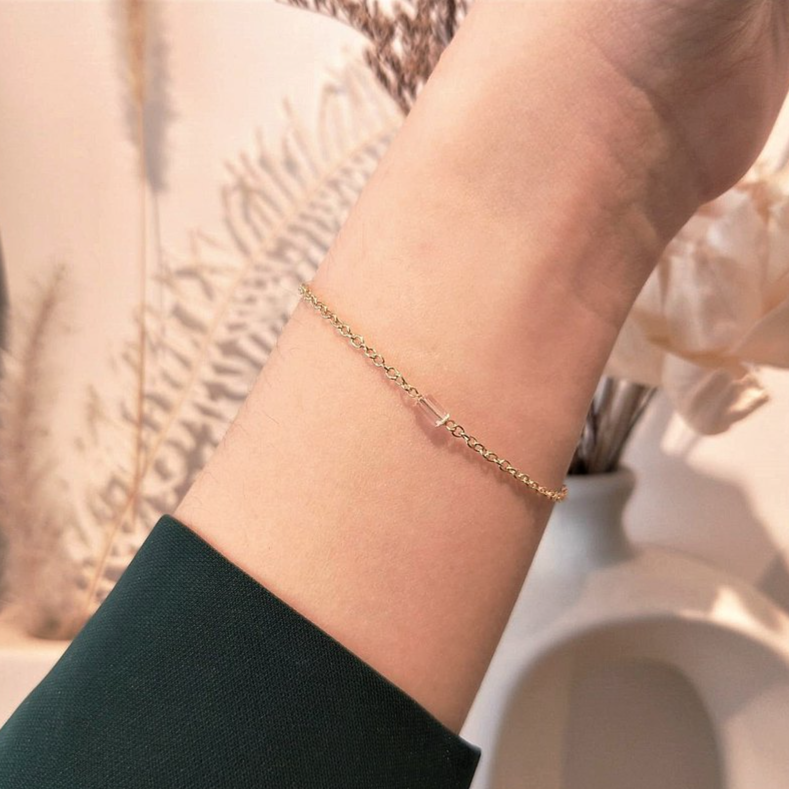 │輕奢│冰立方 • 手鍊 • 14K注金 • 14kgf