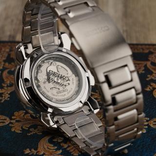 萬年鐘錶 - SEIKO Premier 簍空機械男錶  SSA435J1 / 4R71-00C0N  錶徑43MM
