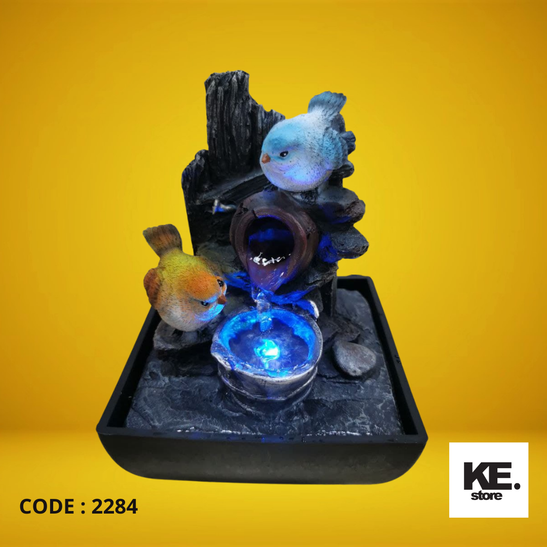 NATURE BIRDS INDOOR WATER FOUNTAIN/HOME DECORATION/DESKTOP DECORATION/OFFICE TABLE/KE2284