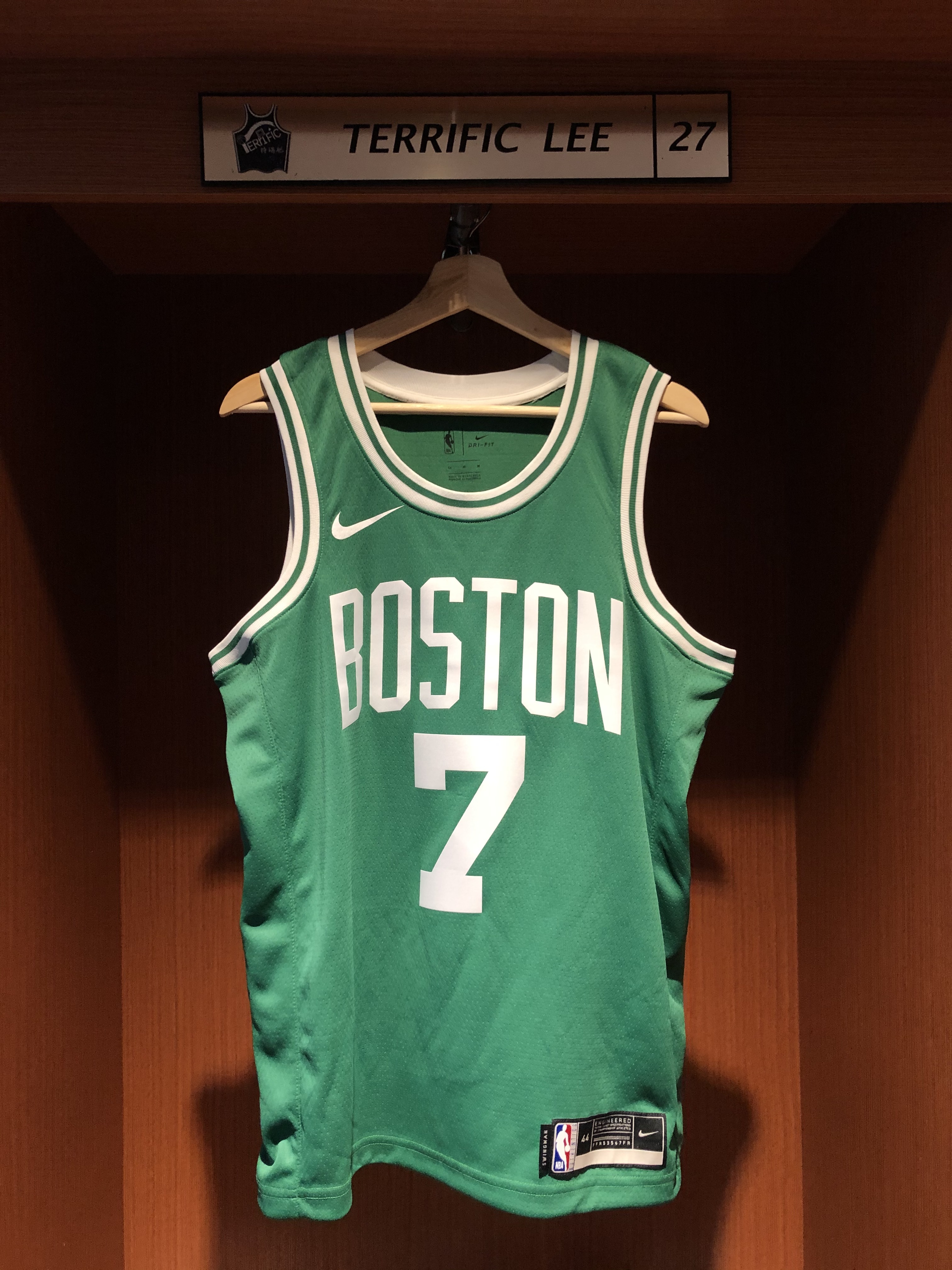 NBA球衣 Jaylen Brown 波士頓賽爾提克綠 Icon Nike Swingman 球迷版 熱轉印 全新