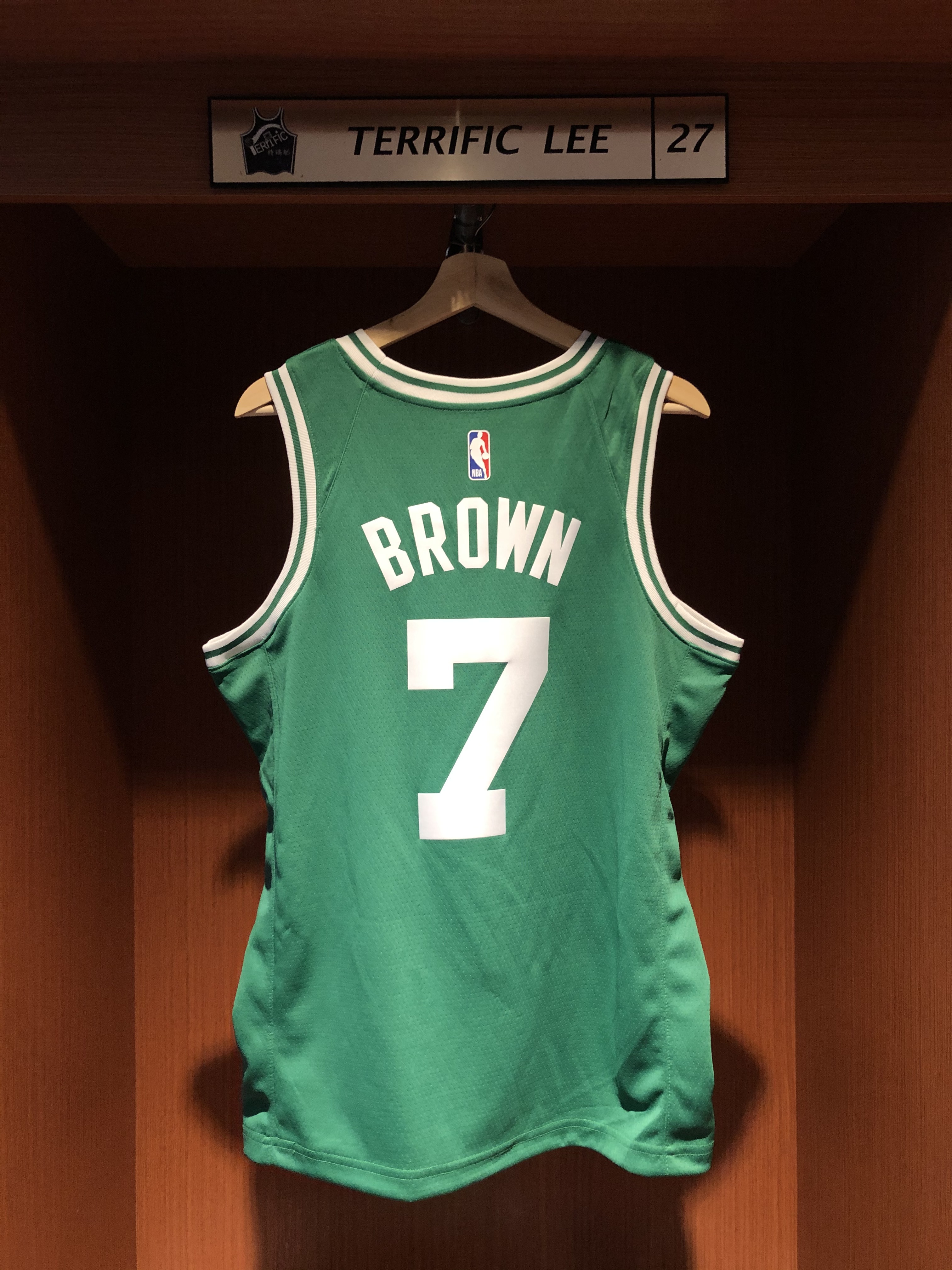 NBA球衣 Jaylen Brown 波士頓賽爾提克綠 Icon Nike Swingman 球迷版 熱轉印 全新