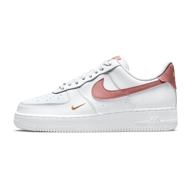 Nike Air Force 1 Low 女鞋乾燥玫瑰粉簡約皮革雙勾休閒鞋CZ0270-103