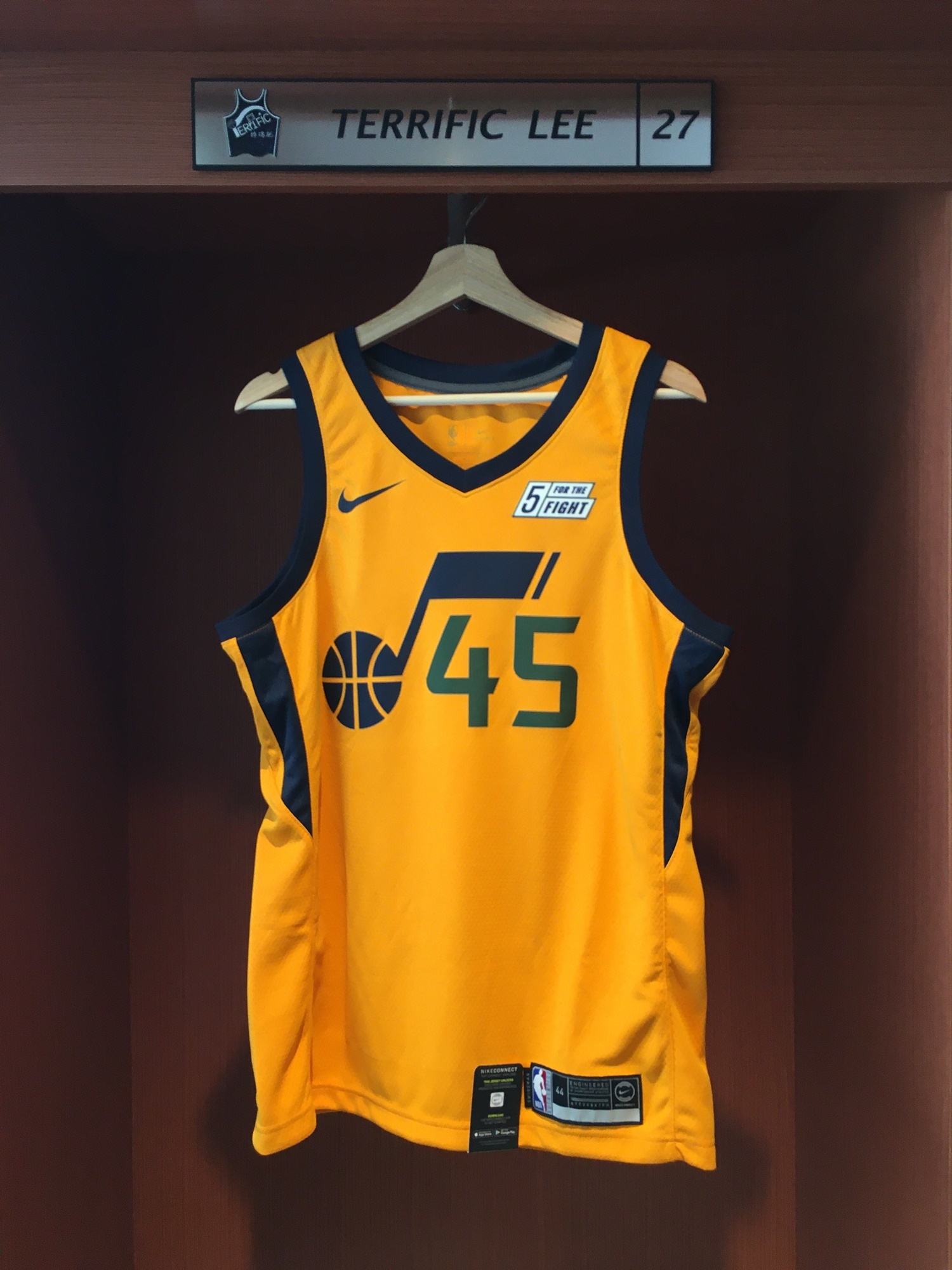 NBA球衣 Donovan Mitchell 猶他爵士黃 Statement Nike Swingman 球迷版 熱轉印 含贊助商標 全新