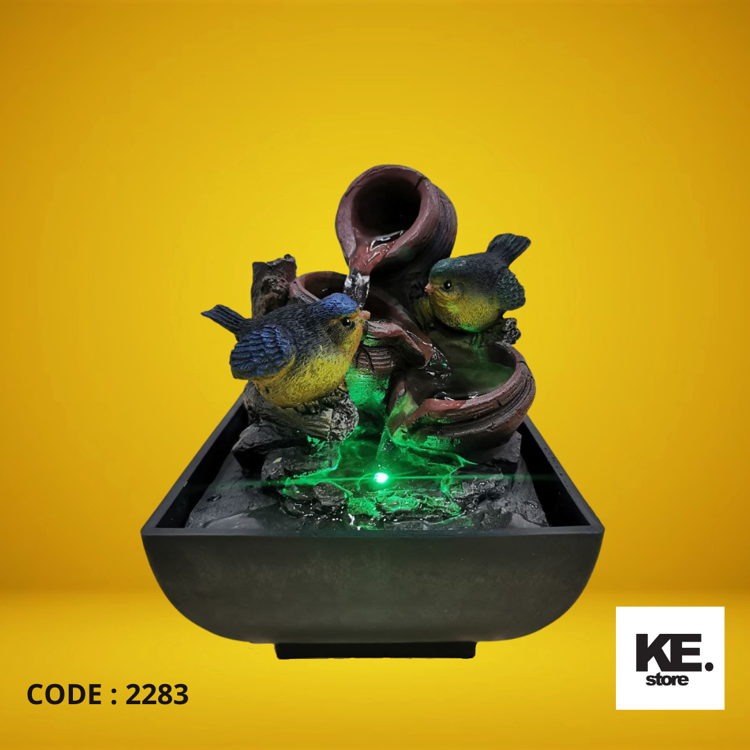 BIRDS WATER FOUNTAIN INDOOR/HOME DECORATION/DESKTOP DECORATION/OFFICE TABLE/KE2283