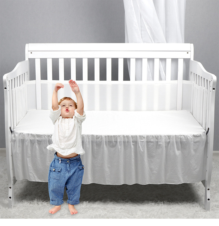 3D breath crib bumper