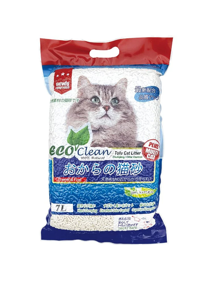 ECO艾可豆腐貓砂7L-原味-單包
