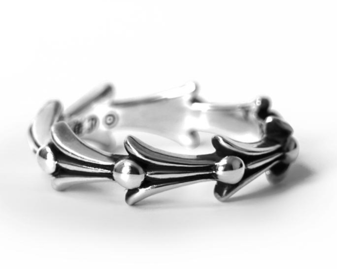 Chrome Hearts Cross tail ring