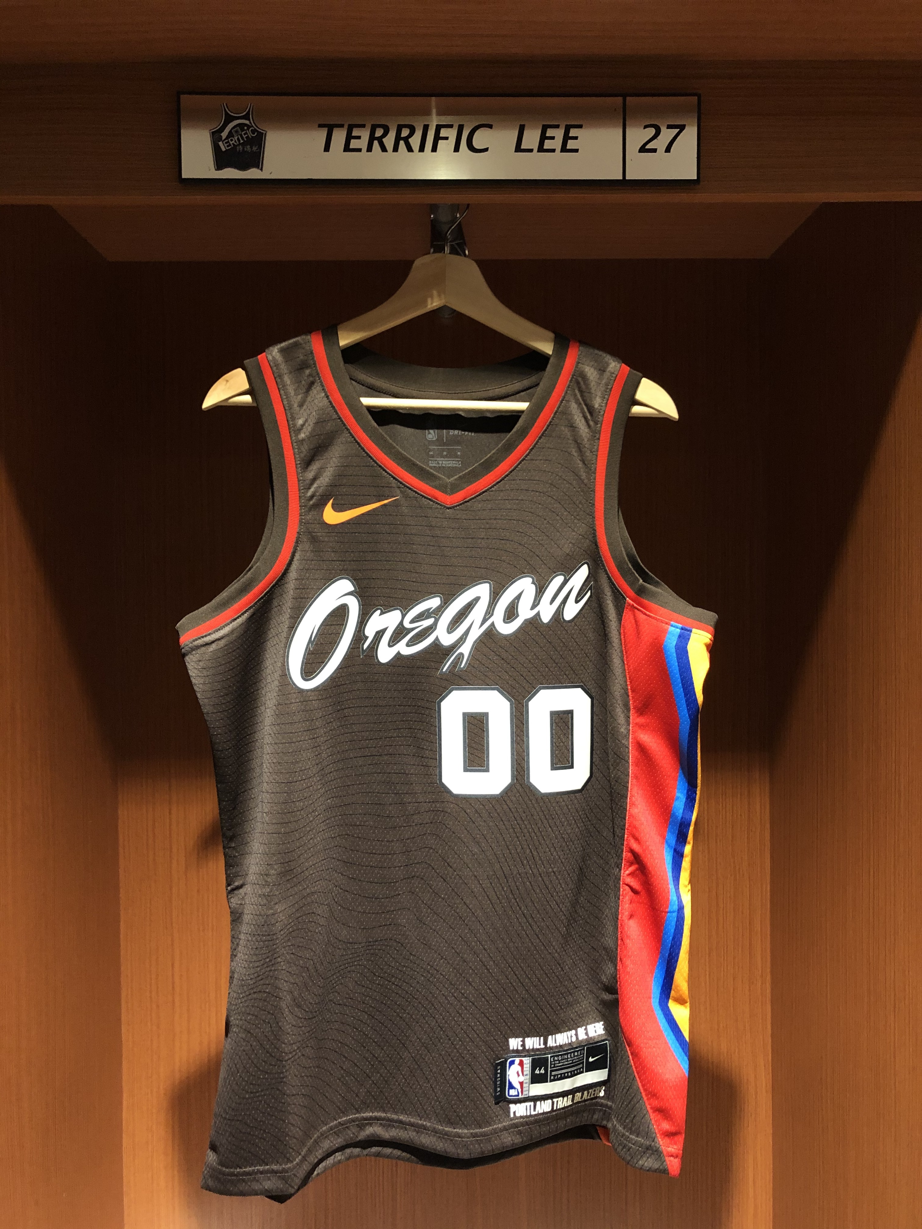 NBA球衣 Carmelo Anthony 波特蘭拓荒者城市 City Nike Swingman 球迷版 熱轉印 全新