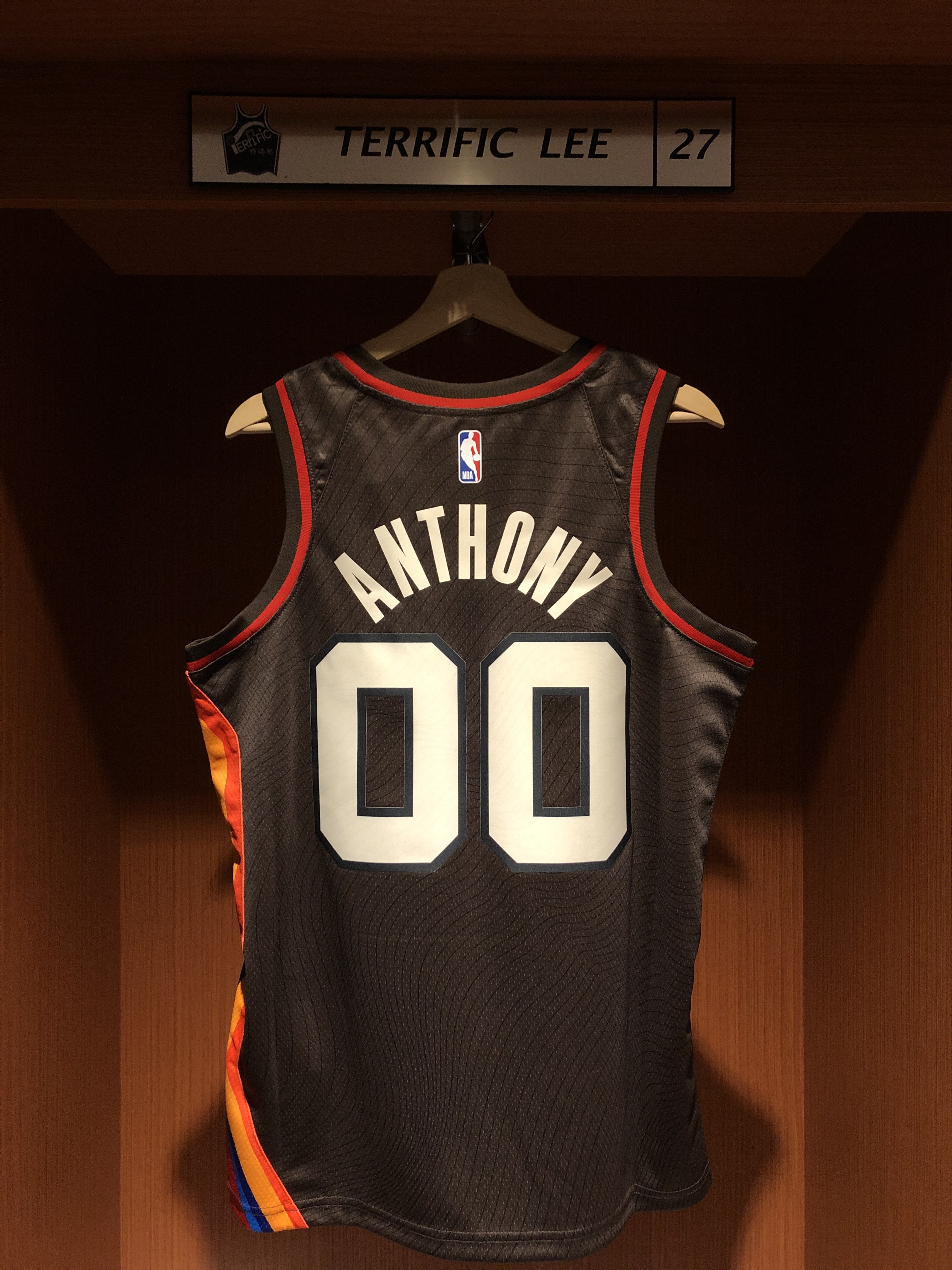 NBA球衣 Carmelo Anthony 波特蘭拓荒者城市 City Nike Swingman 球迷版 熱轉印 全新