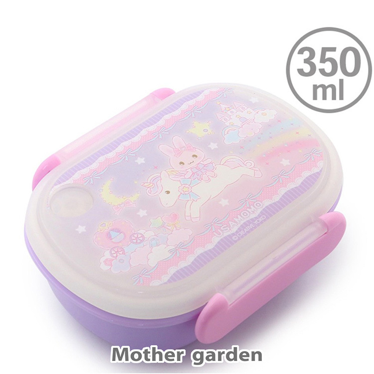 日本Usamomo萌兔桃桃-便當盒-獨角獸