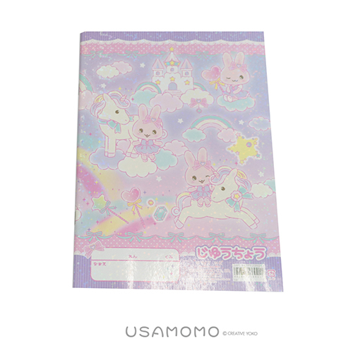 Usamomo萌兔桃桃-記事本 B5 萌兔桃桃 草莓兔