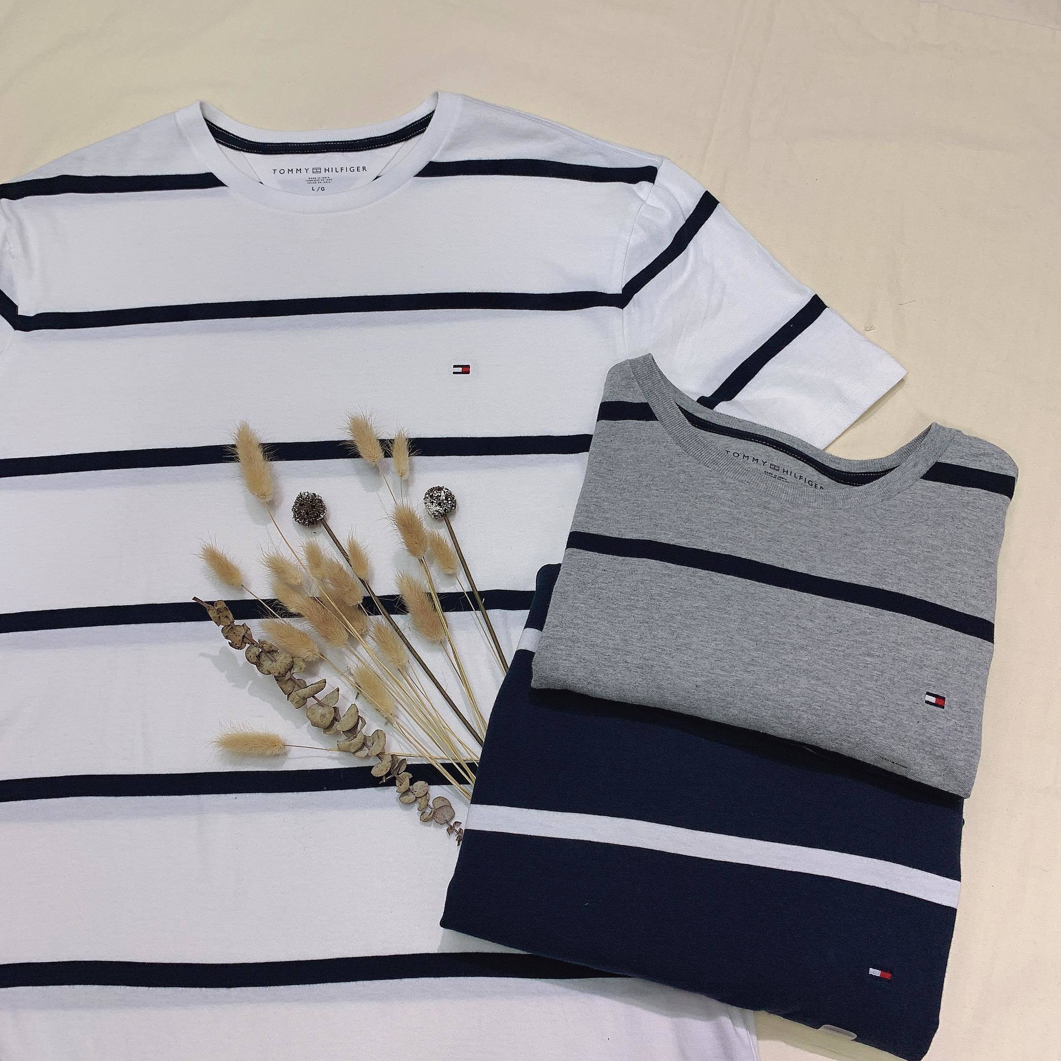 |現貨| TOMMY HILFIGER STRIPE TEE (3 COLOURS)