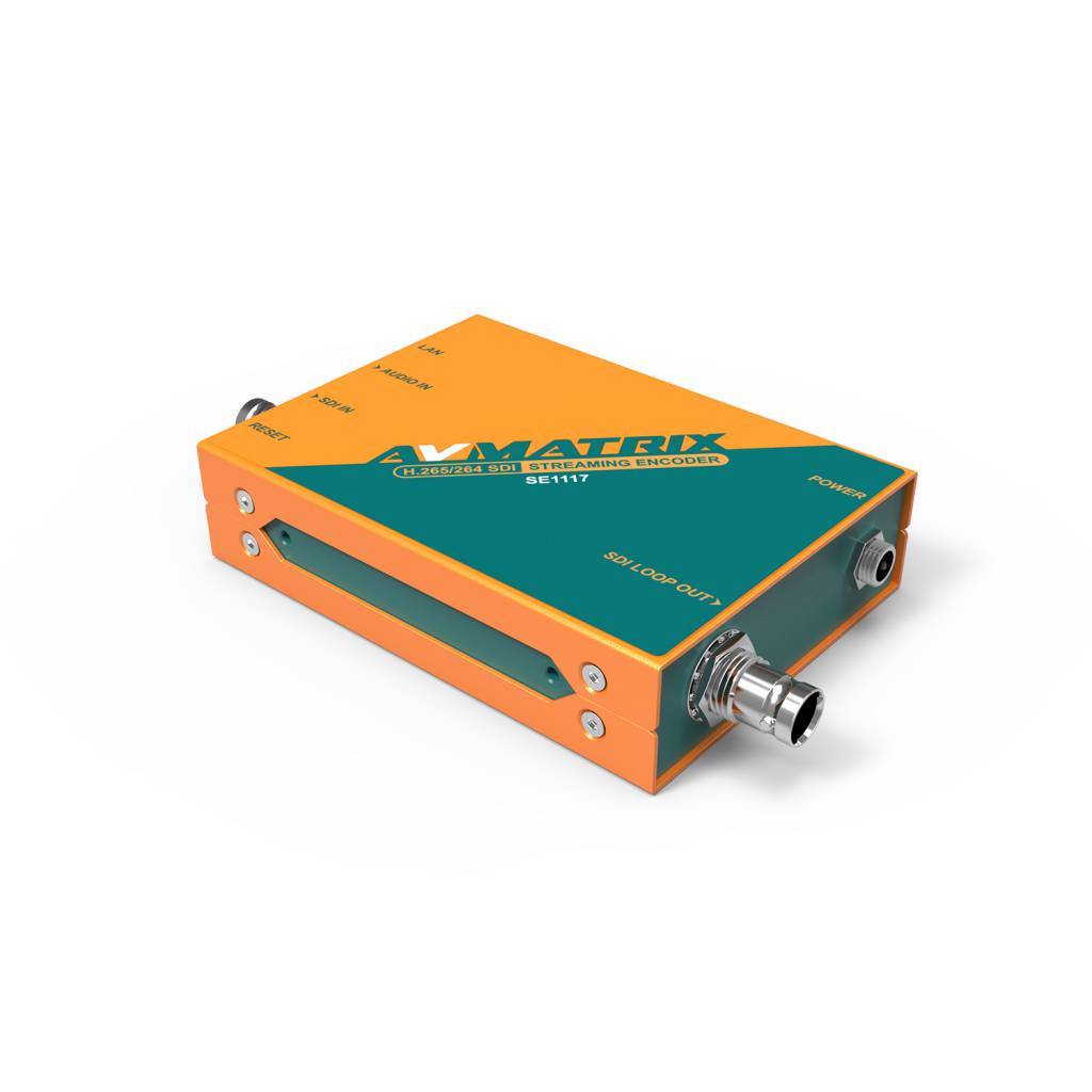 AVMATRIX SE1117 H.265/H.264 SDI 串流編碼器