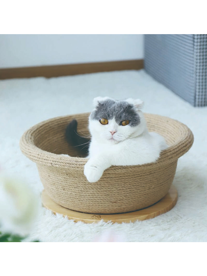 喵仙兒-天然劍麻貓窩