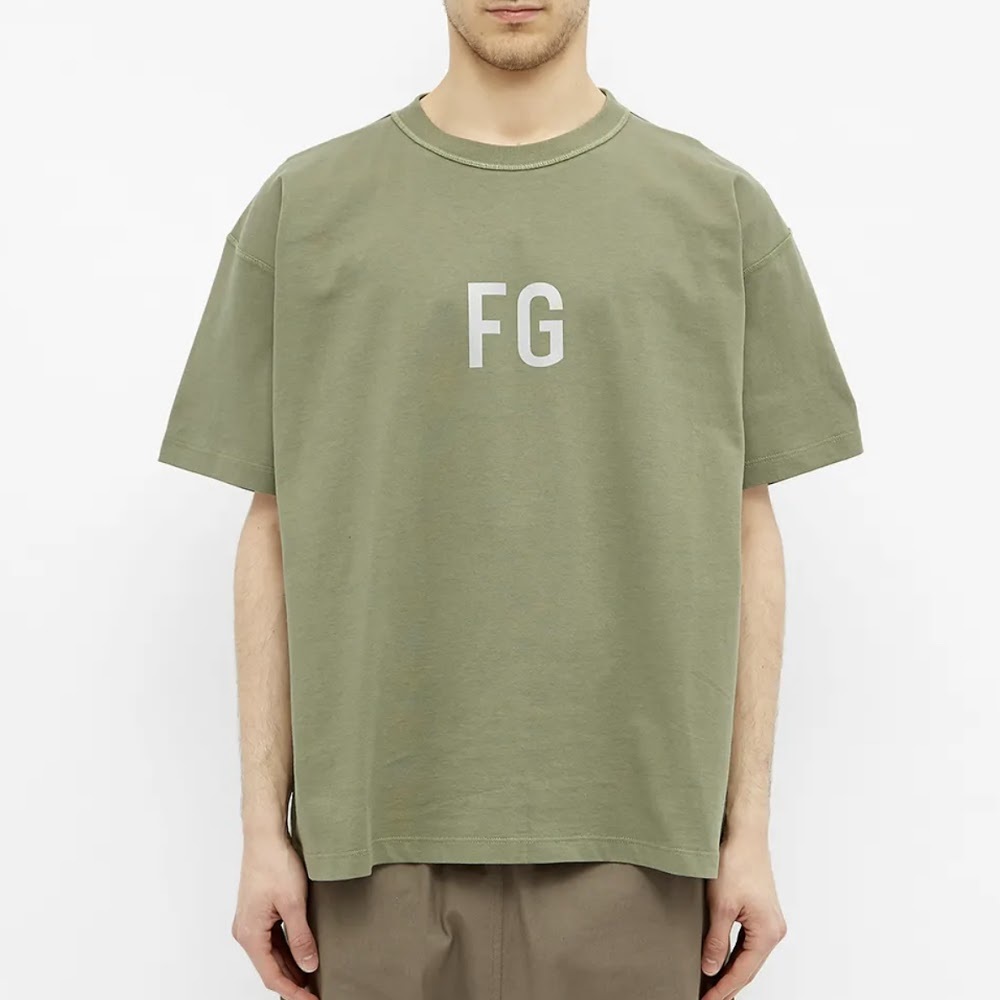 FEAR OF GOD FG 3M IRIDISCENT REFLECTIVE TEE(3色)