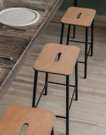 Frama Adam 椅凳 - 皮革坐墊款