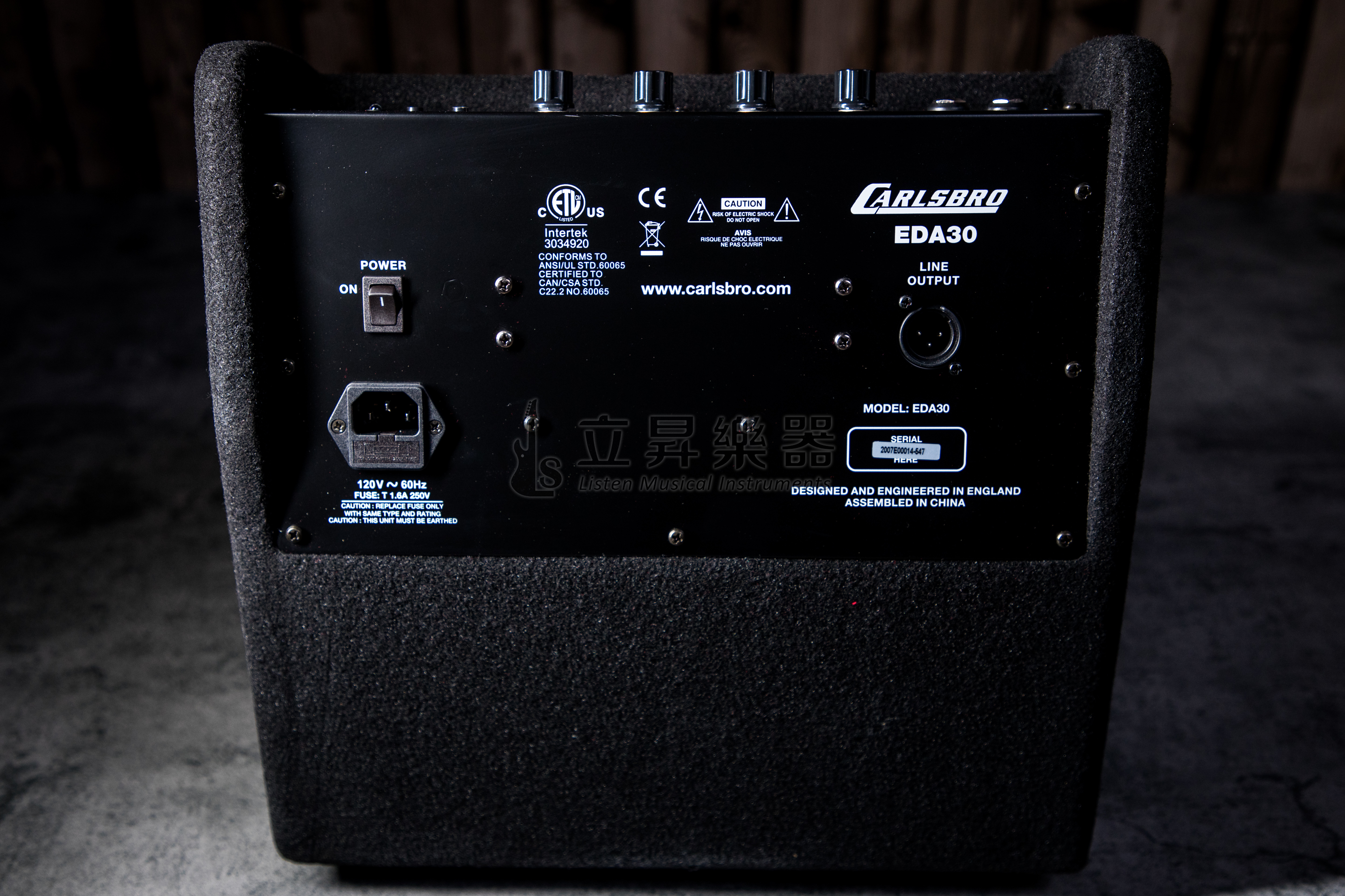 英國 Carlsbro EDA30 電子鼓音箱 監聽喇叭 30瓦 (贈送電子鼓音源線) ｜ EDA30 英國 Carlsbro EDA30 電子鼓音箱 監聽喇叭 30瓦 (贈送電子鼓音源線) ｜ EDA30 / EDA30B 第 3 張圖片｜三峽鼓 / 打擊