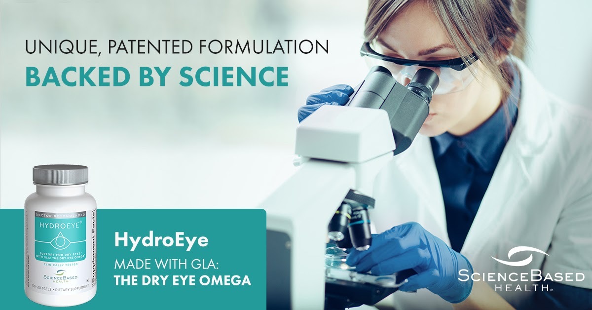 ScienceBased Health HydroEye® 水潤眼 - 強效舒緩乾眼