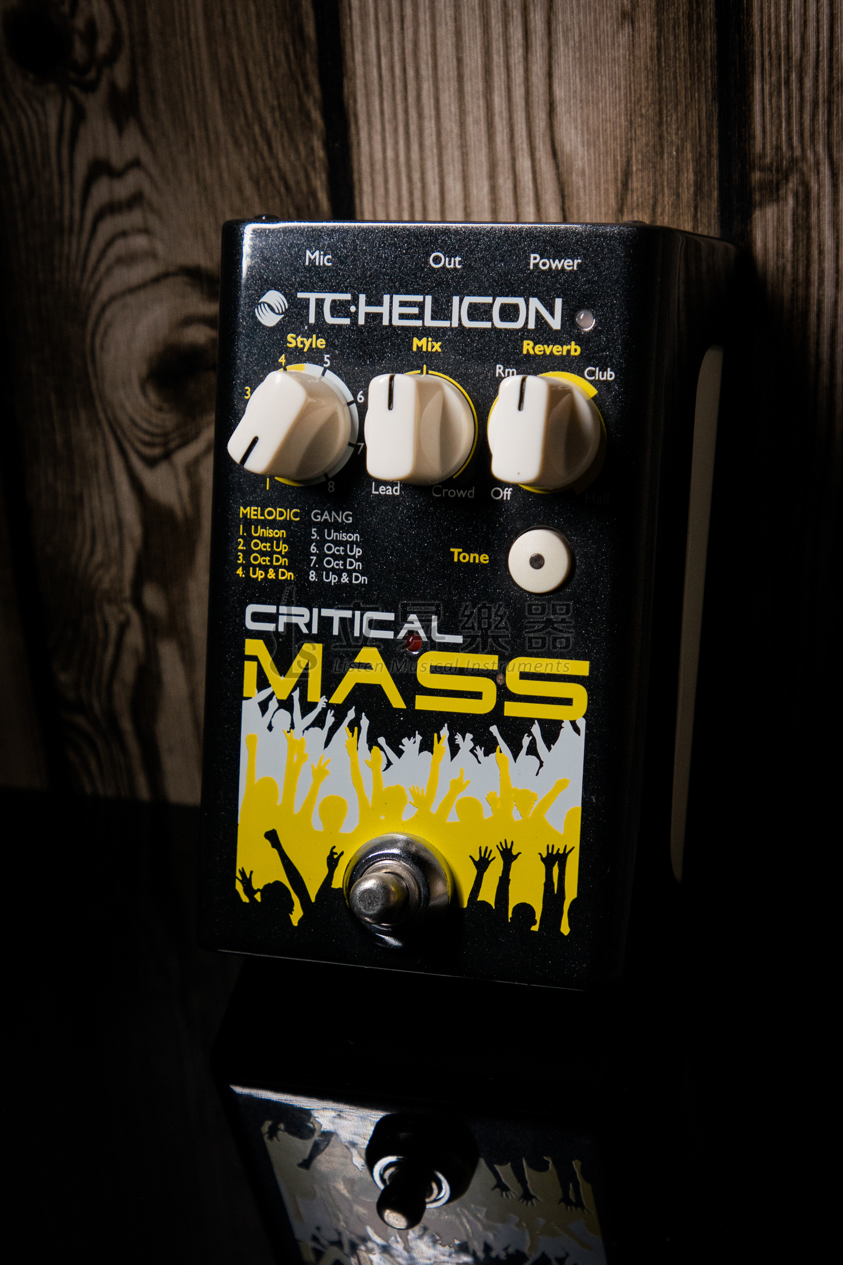 TC TC HELICON CRITICAL MASS 人聲效果器 殘響 合聲 效果器 公司貨 第 3 張圖片｜三峽效果器