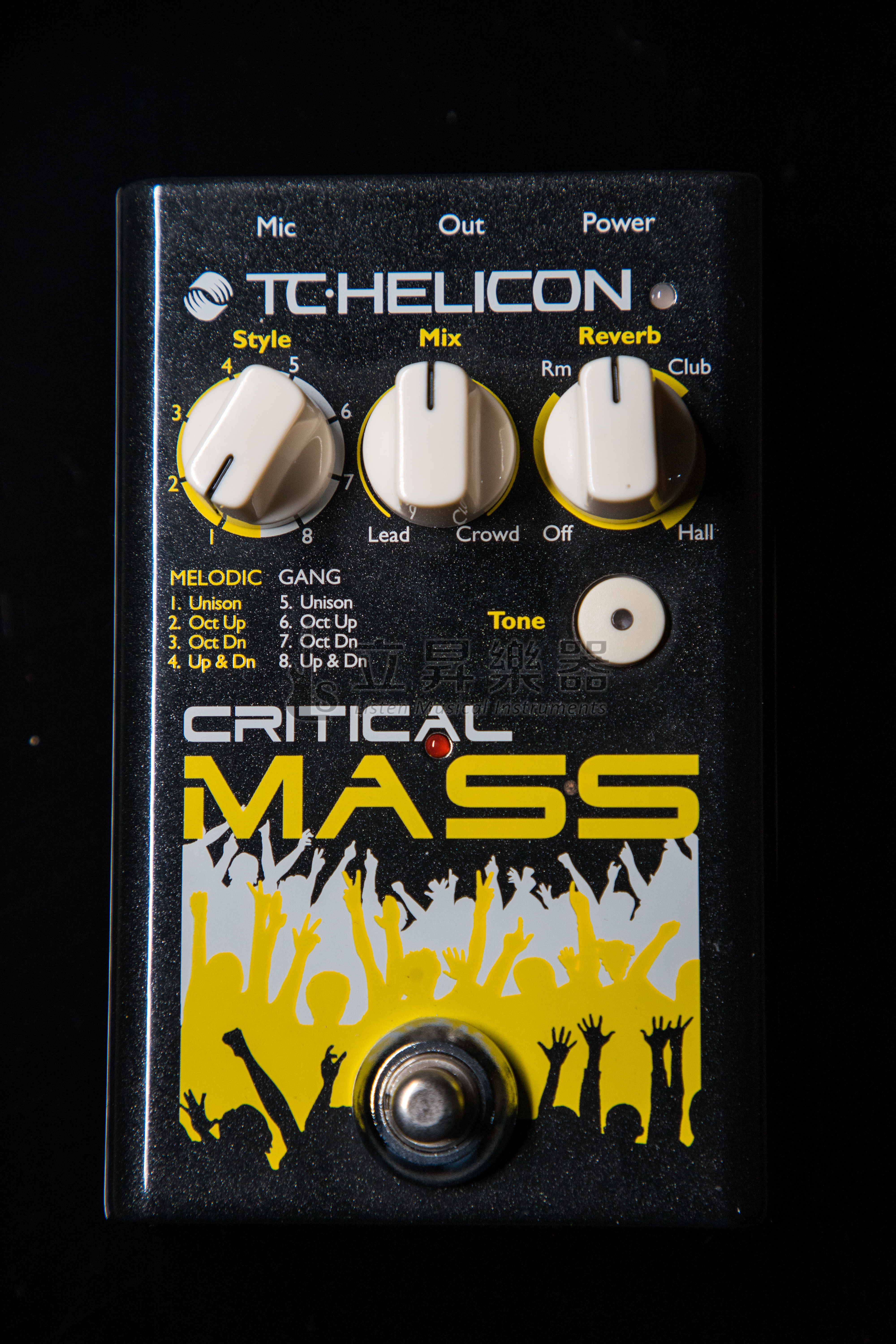 TC TC HELICON CRITICAL MASS 人聲效果器 殘響 合聲 效果器 公司貨 第 4 張圖片｜三峽效果器